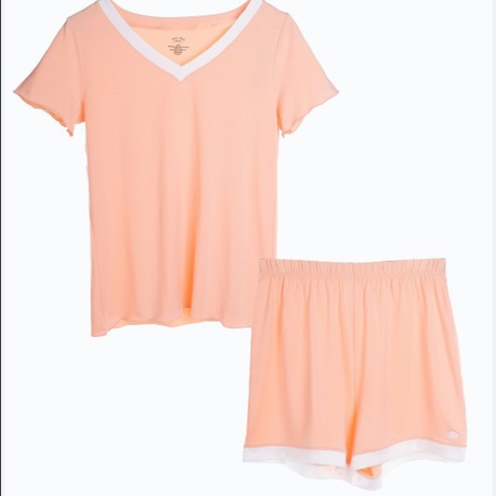 Shorts sleeves women bamboo cotton pajamas set